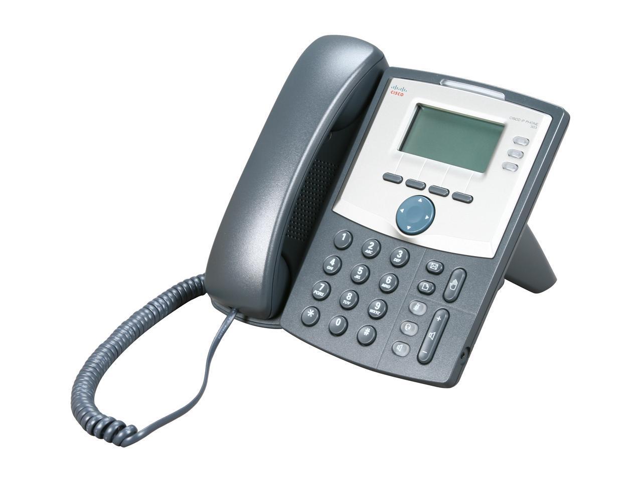  Cisco Small Business SPA303-G1 3-Line IP Phone